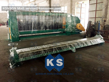 Μηχανή πλέγματος καλωδίων συστημάτων προστασίας στροβίλων που γαλβανίζεται/που ντύνεται PVC καλώδιο 4300mm πλάτος
