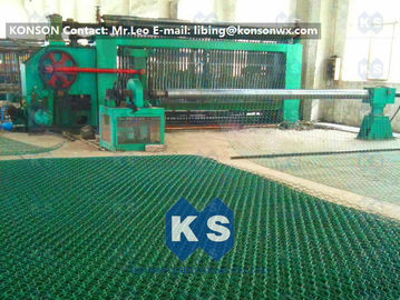 Υψηλή μηχανή αλιείας με δίχτυα καλωδίων διάβρωσης εξαγωνική για το πέτρινο κλουβί 2x1x1m